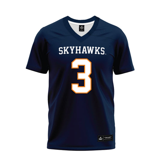 UT Martin - NCAA Football : Asa Wondeh - Blue Premium Football Jersey