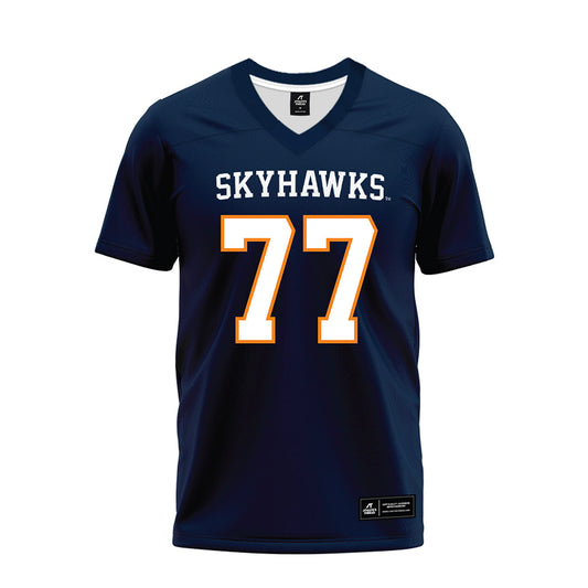 UT Martin - NCAA Football : Riley Turner - Blue Premium Football Jersey