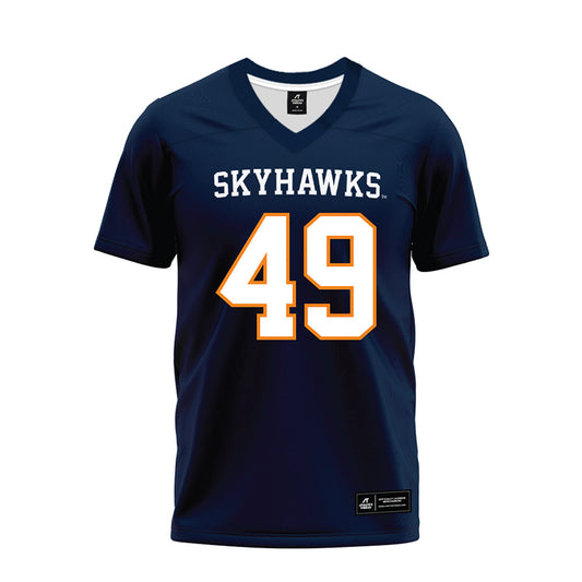 UT Martin - NCAA Football : Connon Littlefield - Blue Premium Football Jersey-0