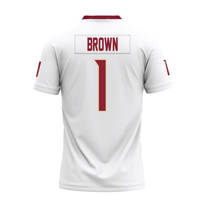 Elon - NCAA Football : Jevean Brown - Premium Football Jersey-1