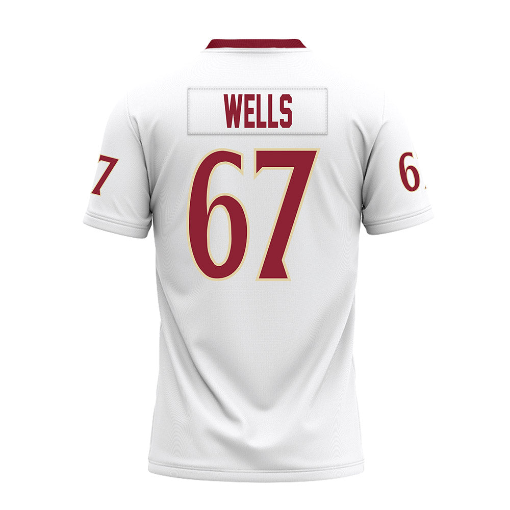 Elon - NCAA Football : Eli Wells - Premium Football Jersey-1
