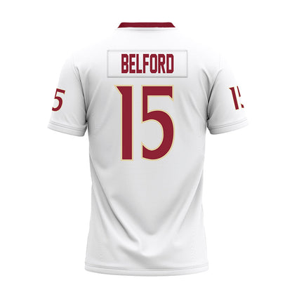 Elon - NCAA Football : Storm Belford - Premium Football Jersey-1