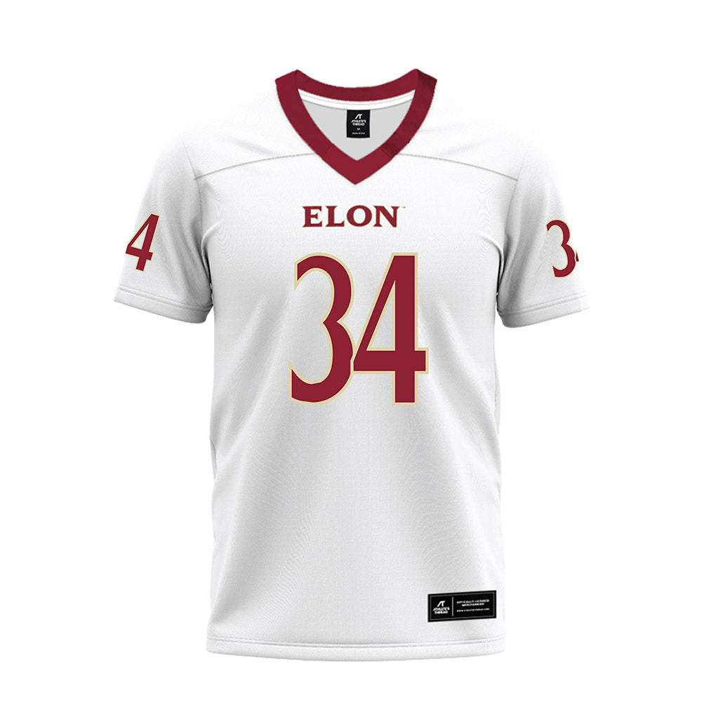 Elon - NCAA Football : Nathan Hayes - Premium Football Jersey-0