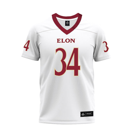 Elon - NCAA Football : Nathan Hayes - Premium Football Jersey-0