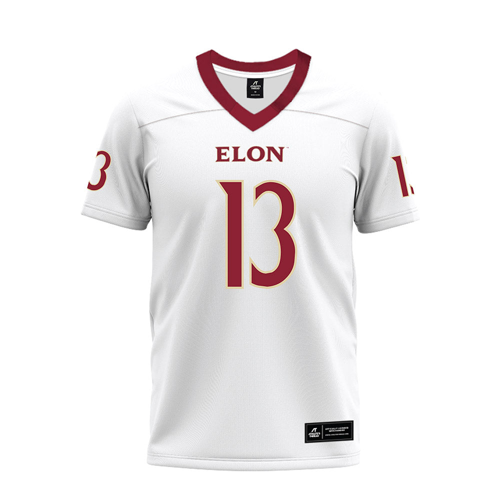 Elon - NCAA Football : Tanner Payne - Premium Football Jersey-0