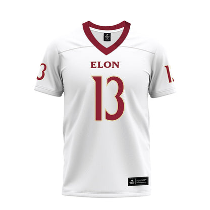 Elon - NCAA Football : Tanner Payne - Premium Football Jersey-0