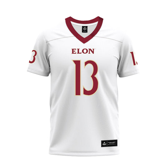Elon - NCAA Football : Tanner Payne - Premium Football Jersey-0