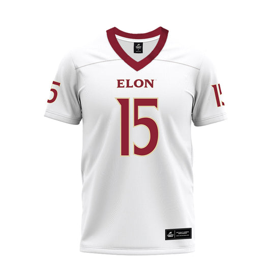 Elon - NCAA Football : Storm Belford - Premium Football Jersey-0