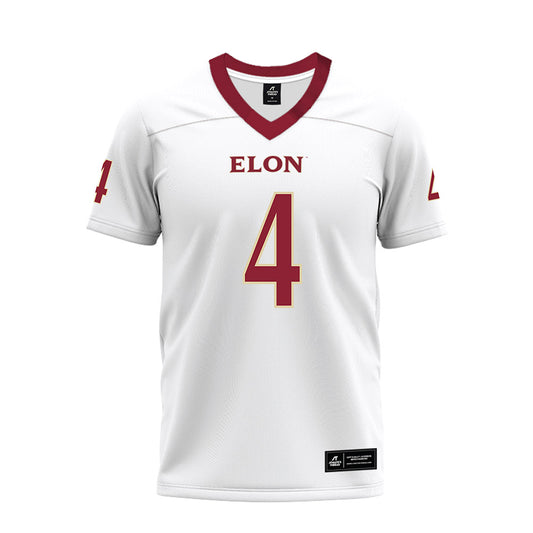 Elon - NCAA Football : Nhycer Kelly - Premium Football Jersey-0