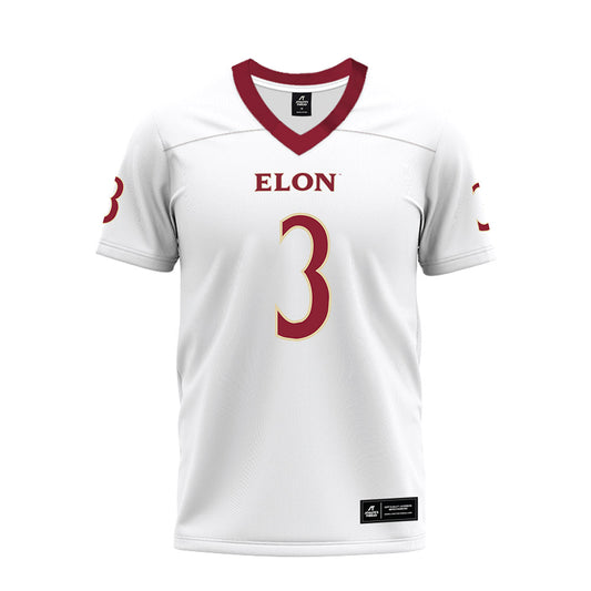 Elon - NCAA Football : Landyn Backey - Premium Football Jersey-0