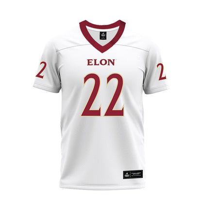 Elon - NCAA Football : Kamerin McDowell-Moore - Premium Football Jersey-0
