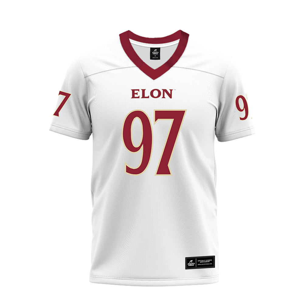 Elon - NCAA Football : Carter Stimson - Premium Football Jersey-0