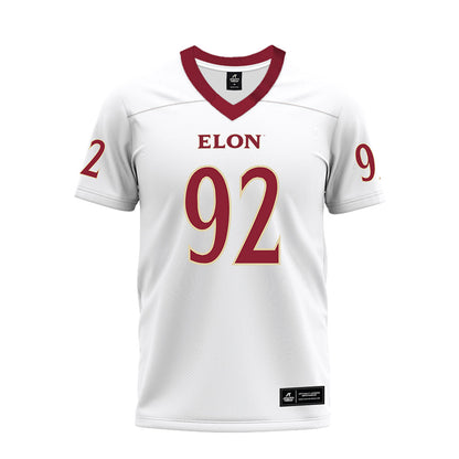 Elon - NCAA Football : Nhycer Kelly - Premium Football Jersey-0