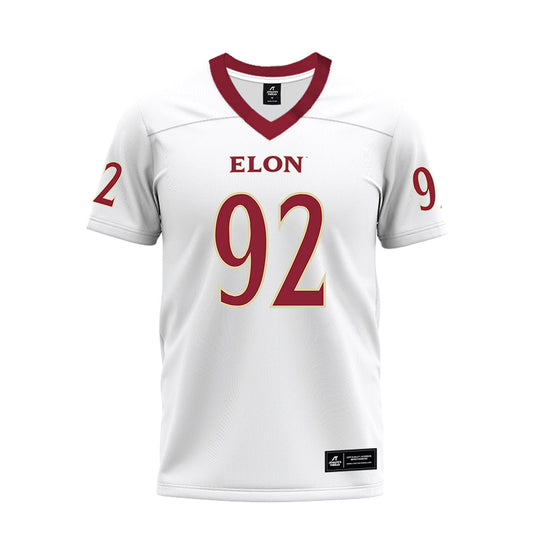 Elon - NCAA Football : Nhycer Kelly - Premium Football Jersey-0