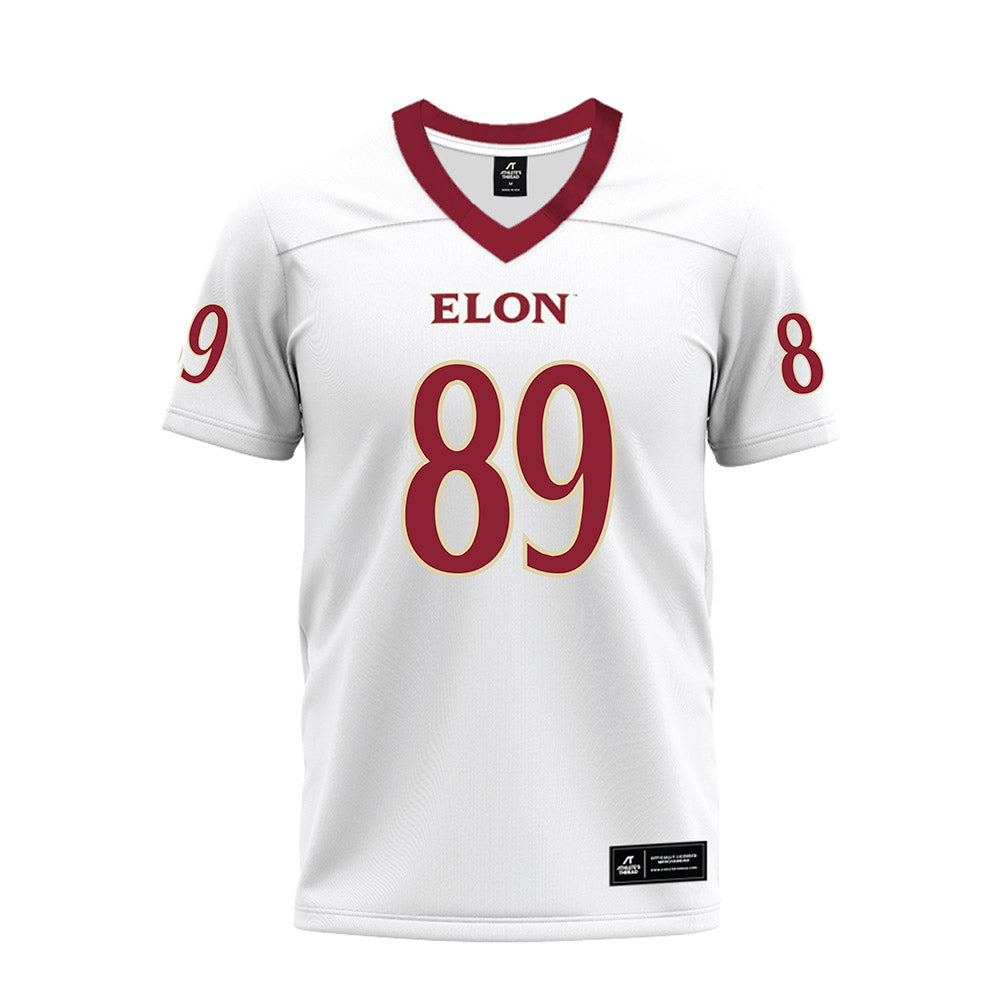 Elon - NCAA Football : Braden Gower - Premium Football Jersey-0