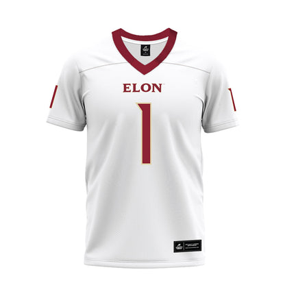 Elon - NCAA Football : Jevean Brown - Premium Football Jersey-0