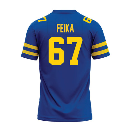 Delaware - NCAA Football : Mustafa Feika - Premium Football Jersey-1