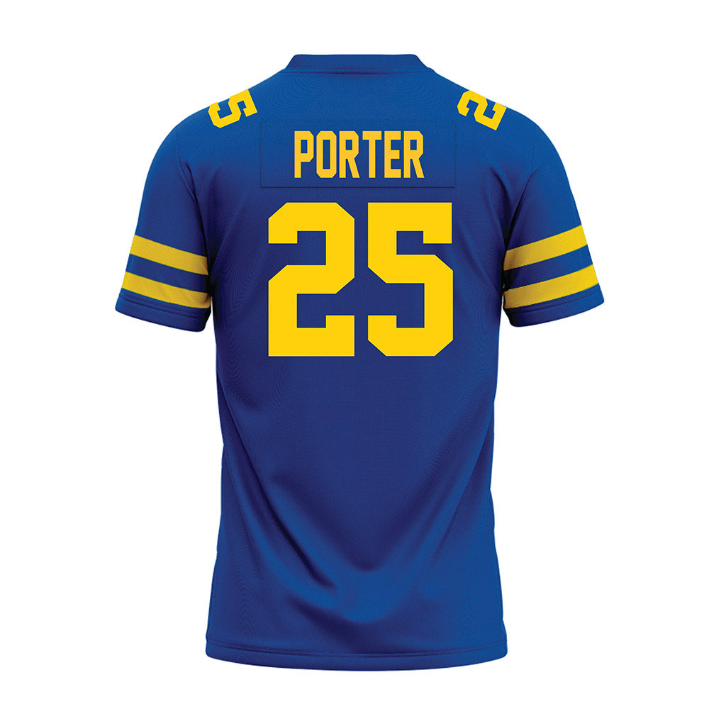 Delaware - NCAA Football : Jared Porter - Premium Football Jersey-1