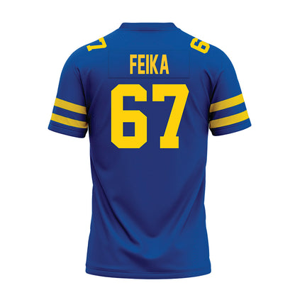 Delaware - NCAA Football : Mustafa Feika - Premium Football Jersey-1