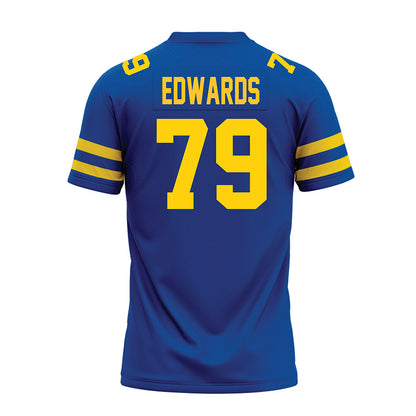 Delaware - NCAA Football : Jaiden Edwards - Premium Football Jersey-1
