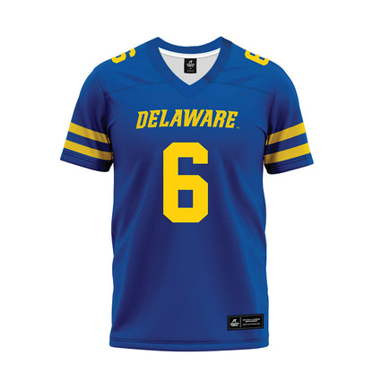 Delaware - NCAA Football : Kshawn Cox - Premium Football Jersey-0