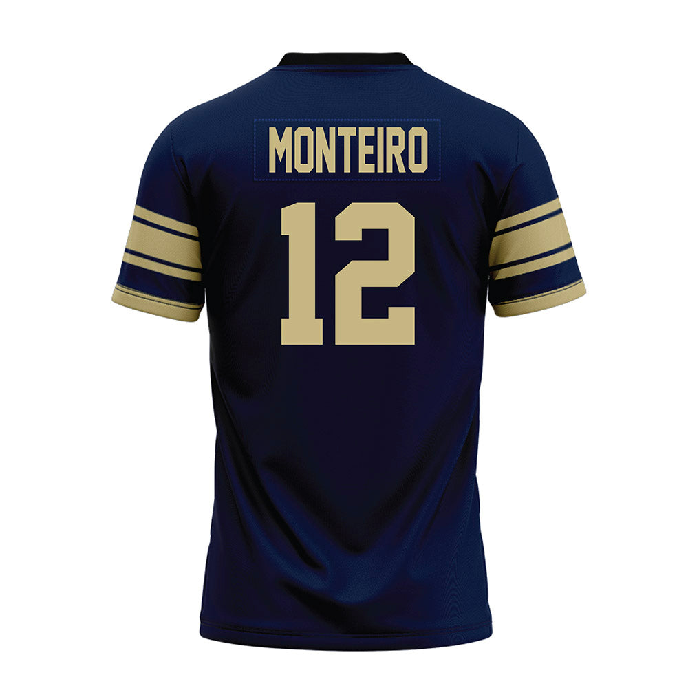 Akron - NCAA Football : Cameron Monteiro - Premium Football Jersey-1