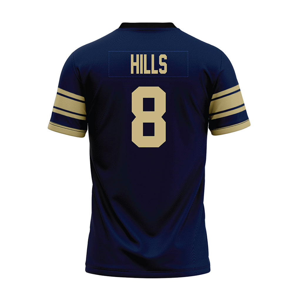 Akron - NCAA Football : Brandon Hills - Premium Football Jersey-1
