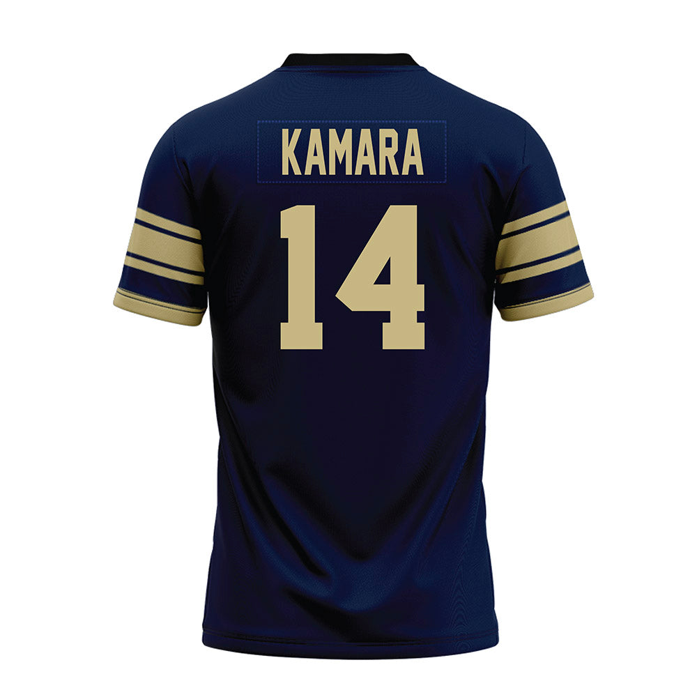 Akron - NCAA Football : Ben Kamara - Premium Football Jersey-1