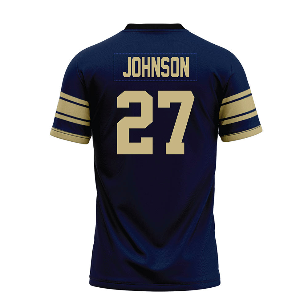 Akron - NCAA Football : Keyveon Johnson - Premium Football Jersey
