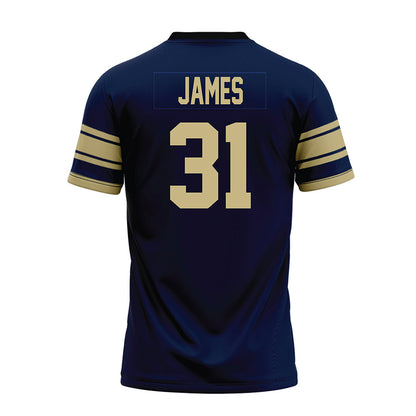Akron - NCAA Football : Gavin James - Premium Football Jersey-1