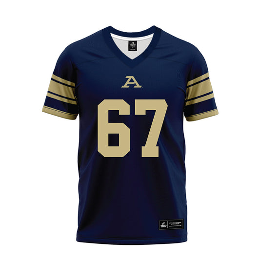 Akron - NCAA Football : James Currie - Premium Football Jersey-0