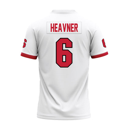 Miami of Ohio - NCAA Football : Caleb Heavner - 2023 White Premium Football Jersey-1
