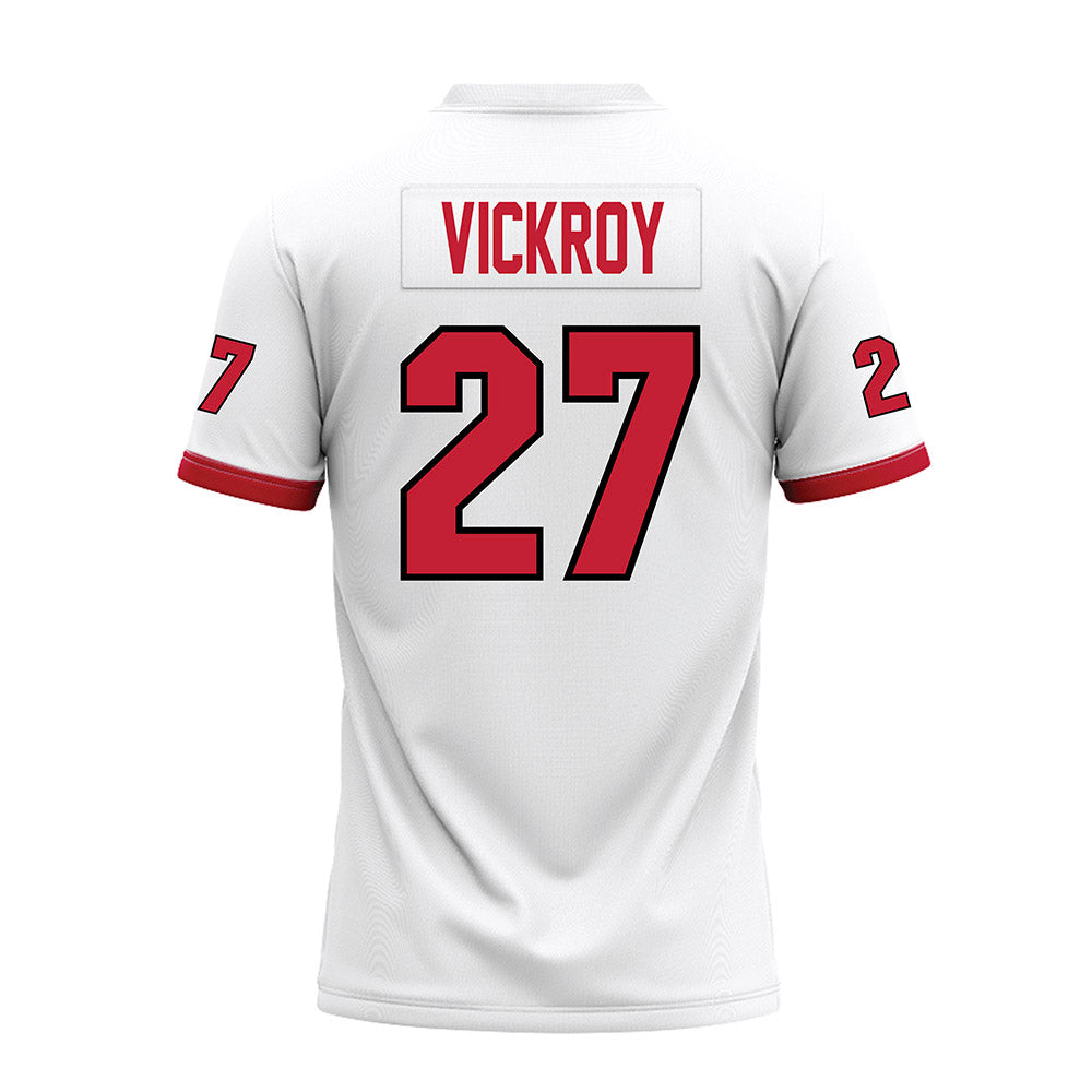 Miami of Ohio - NCAA Football : London Vickroy - 2023 White Premium Football Jersey-1