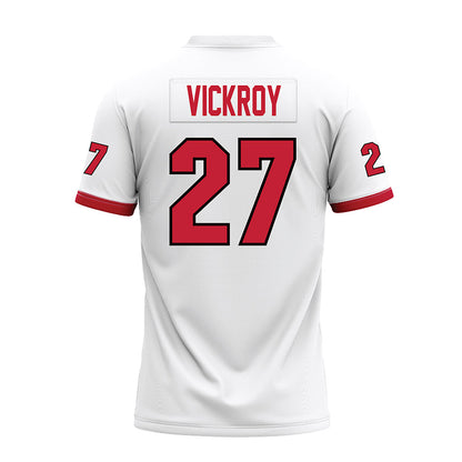 Miami of Ohio - NCAA Football : London Vickroy - 2023 White Premium Football Jersey-1