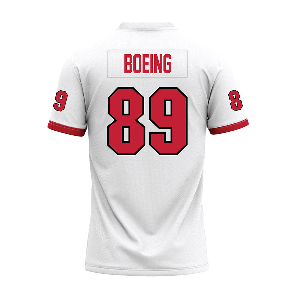 Miami of Ohio - NCAA Football : Brayden Boeing - 2023 White Premium Football Jersey-1