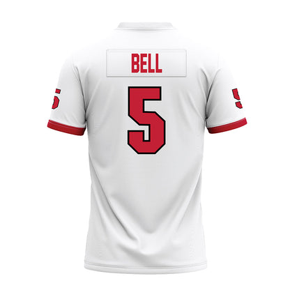 Miami of Ohio - NCAA Football : Devin Bell - 2023 White Premium Football Jersey-1