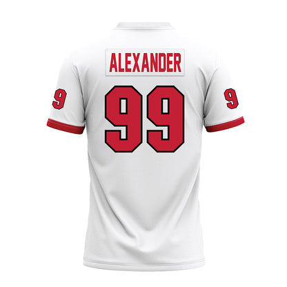 Miami of Ohio - NCAA Football : Oyeka Alexander - 2023 White Premium Football Jersey-1