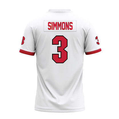 Miami of Ohio - NCAA Football : Quintin Simmons - 2023 White Premium Football Jersey-1