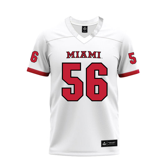 Miami of Ohio - NCAA Football : Mitchell Butler - 2023 White Premium Football Jersey-0
