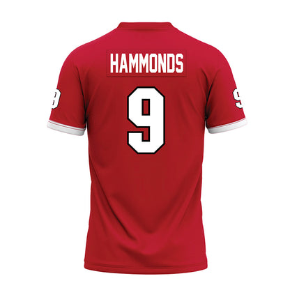 Miami of Ohio - NCAA Football : Javon Hammonds - 2023 Red Premium Football Jersey-1
