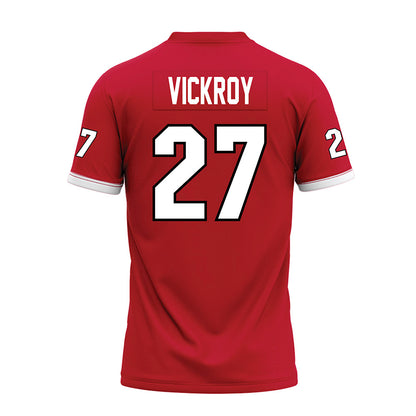 Miami of Ohio - NCAA Football : London Vickroy - 2023 Red Premium Football Jersey-1