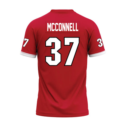 Miami of Ohio - NCAA Football : Vito McConnell - 2023 Red Premium Football Jersey-1