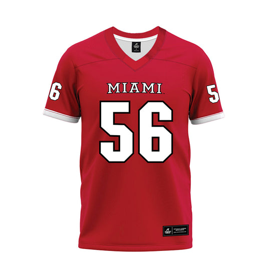 Miami of Ohio - NCAA Football : Mitchell Butler - 2023 Red Premium Football Jersey-0