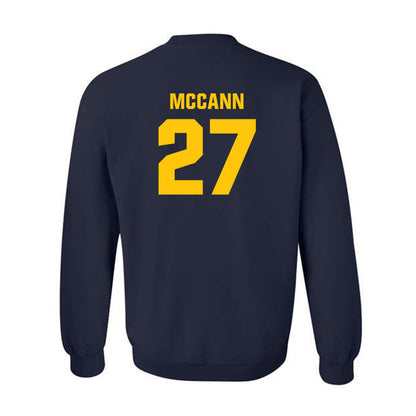 Drexel - NCAA Men's Lacrosse : Tomas McCann - Classic Shersey Crewneck Sweatshirt-1