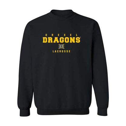 Drexel - NCAA Men's Lacrosse : Jaxson Snelbaker - Classic Shersey Crewneck Sweatshirt-0