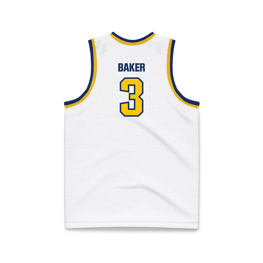 Drexel - NCAA Women's Basketball : Amaris Baker - White Basketball Jersey-1