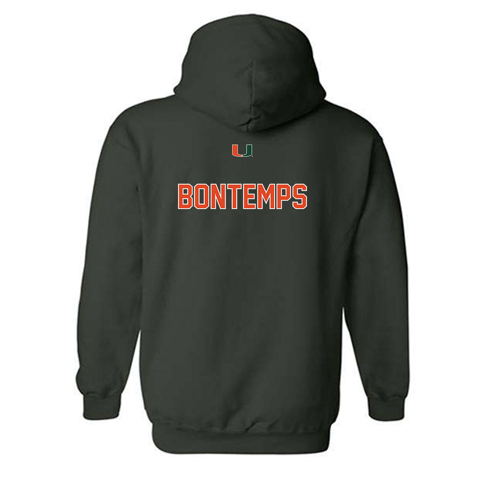 Miami - NCAA Dance Team : Ange-Gabrielle Bontemps - Classic Shersey Hooded Sweatshirt-1