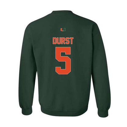 Miami - NCAA Women's Volleyball : Olivia Durst - Classic Shersey Crewneck Sweatshirt-1