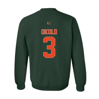 Miami - NCAA Women's Basketball : Soma Okolo - Classic Shersey Crewneck Sweatshirt-1
