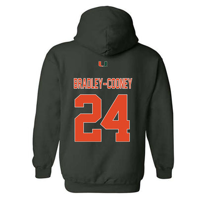 Miami - NCAA Baseball : Packy Bradley-Cooney - Classic Shersey Hooded Sweatshirt-1
